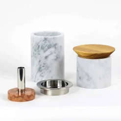 Accessori Salvaspazio per Cucina Strumenti in Marmo, Legno e Acciaio - Astoria