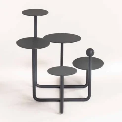 Alzatina per Dolci di Design in Acciaio Verniciato Made in Italy - Pennellope