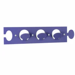 Appendiabiti da Parete in Plexiglass Colorato con 3 Ganci, 2 Pezzi - Fratack