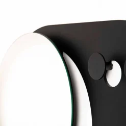 Appendiabiti da Parete Moderno in Acciaio con Specchio Made in Italy - Pilippo