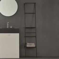 Appendiabiti da Terra a Scaletta di Design Moderno Bianco o Colorato - Caloina