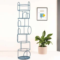Appendiabiti da Terra di Design in Acciaio Colorato Made in Italy - Vituzzo