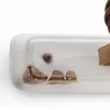 Applique a due faretti orientabili Amelia Ferroluce artigianale