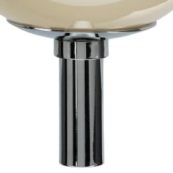 Applique a Due Lumi Piastra Verticale in Vetro e Metallo Made in Italy - Lumira