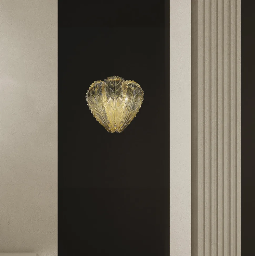Applique Classica in Vetro Veneziano e Metallo Made in Italy - Artemide