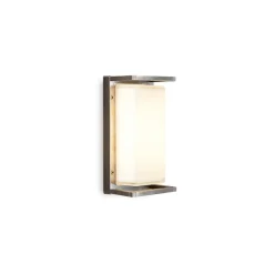 Applique da Esterno in Ottone Vintage, E27 e Luce Elegante - Cristallo
