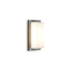 Applique da Esterno in Ottone Vintage con Attacco E27 e IP44 - Cristallo