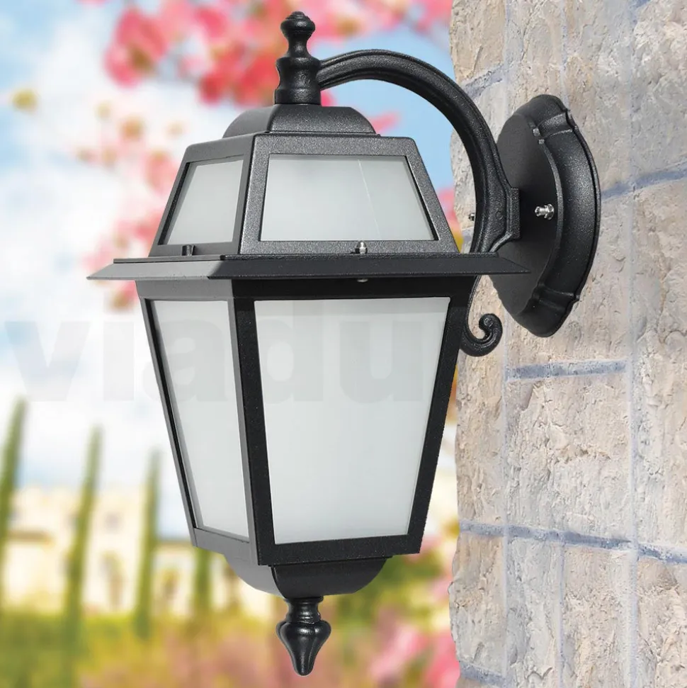 Applique da Muro Outdoor in Alluminio Pressofuso e Vetro Made in Italy - Elric