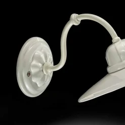 Applique da parete in ceramica lucida Ferroluce Retro