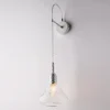 Applique in Ferro con Vetro Pyrex Made in Italy - Corinto
