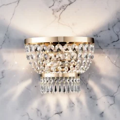 Applique in Ferro Dorato con Strass Made in Italy - Austria