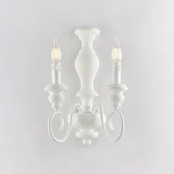 Applique in Legno e Ferro Laccato Made in Italy - Toscana