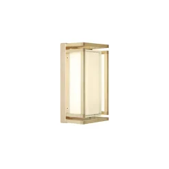 Applique in Ottone Vintage Interamente Realizzata in Italia - Cristallo