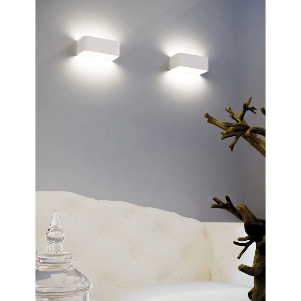 Applique Led per Interni in Alluminio Bianco, Nero o Corten - Renella