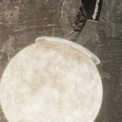 Applique moderna a muro In-es.artdesign Micro Luna Applique in nebulite