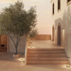 Applique Murale da Esterno in Ottone Made in Italy - Soleggiato
