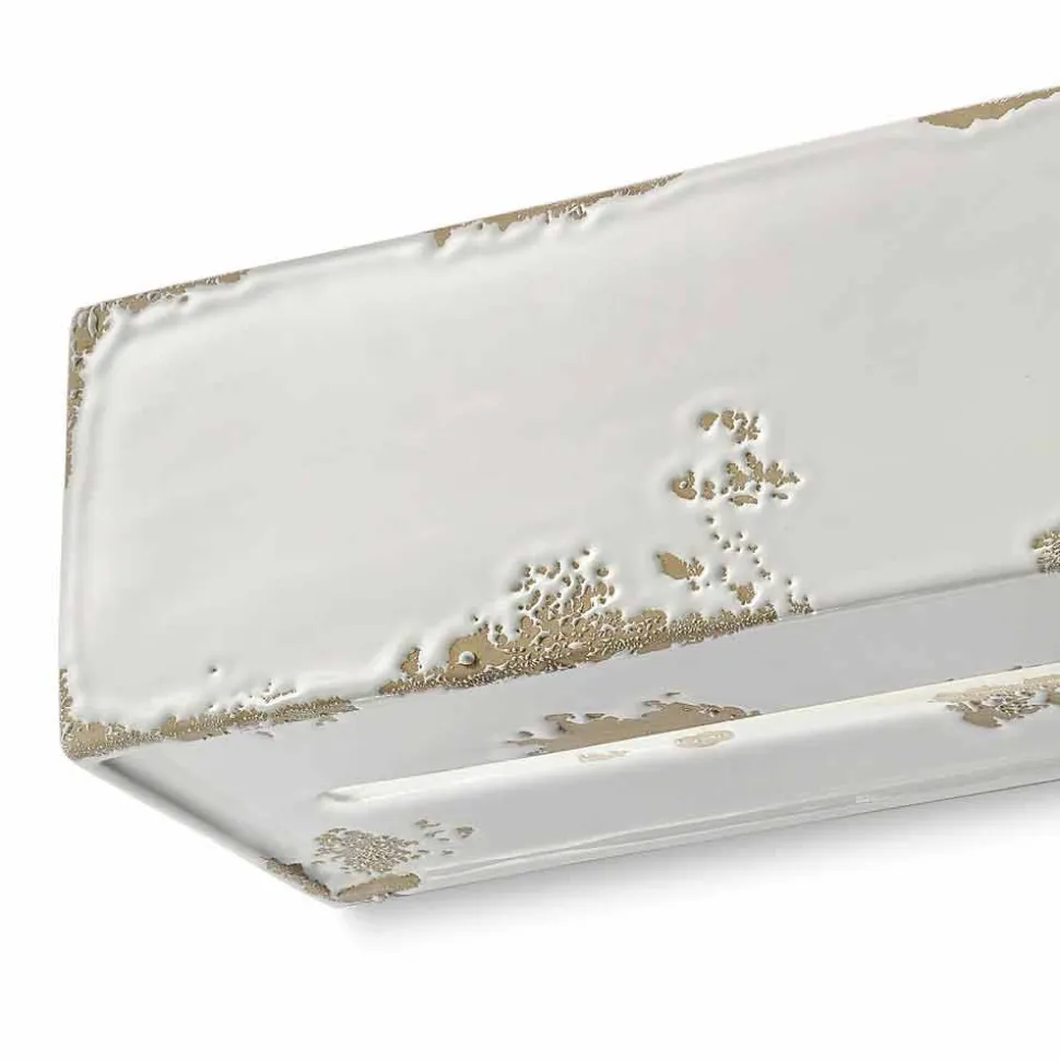 Applique retro in ceramica artigianale Ferroluce