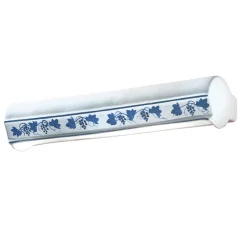 Applique Tubolare 2 Luci in Ceramica Decorata Dipinta a Mano - Trieste