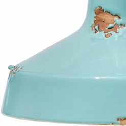 Applique vintage a faretto in ceramica fatta a mano Sandra Ferroluce