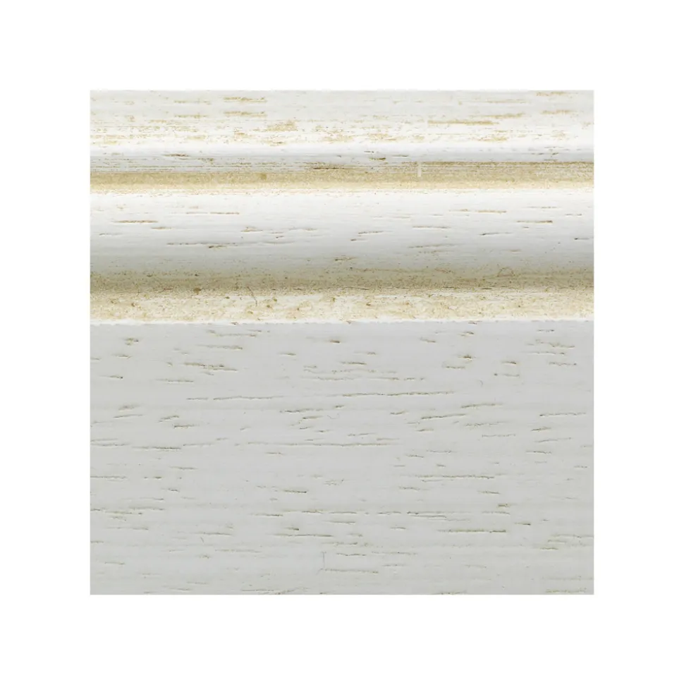 Armadio in Legno Bianco Patinato con 2 Ante Made in Italy - Agni