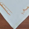 Asciugamano d’Arte Stampato a Mano in Cotone Pezzo Unico Artigianale Italiano