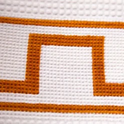 Asciugamano d’Arte Stampato a Mano in Cotone Pezzo Unico Artigianale Italiano
