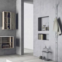 Attaccapanni da Terra di Design Moderno in Metallo Bianco o Cromo - Kottac