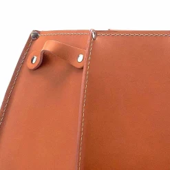 Audrey portaombrelli dal design moderno in cuoio rigenerato, made in Italy