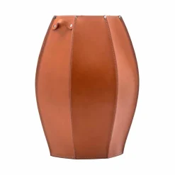 Audrey portaombrelli dal design moderno in cuoio rigenerato, made in Italy