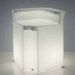 Bancone luminoso angolare da esterno Slide Break Corner,made in Italy