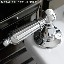 Batteria Bidet 3 Fori con Erogazione Interna in Ottone Made in Italy- Noriana