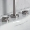 Batteria Lavabo Moderna 3 Fori con Scarico Made in Italy - Quito