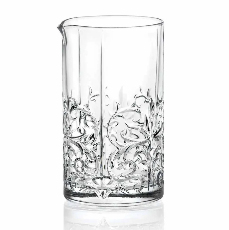 Bicchiere Mixing Glass con Decoro Eccentrico Design di Lusso 4 Pezzi - Destino
