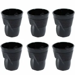 Bicchieri per Acqua Moderni in Vetro Colorato 12 Pezzi di Design - Sarabi