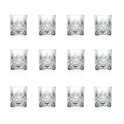 12 Bicchieri Tumbler di Design Vintage in Vetro Sonoro Superiore Eco - Cantabile