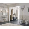 Bidet da Terra Bianco in Ceramica Stile Vintage Made in Italy - Nausica
