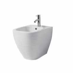 Bidet da Terra in Ceramica Smaltata Bianca o Colorata Trabia