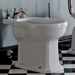 Bidet in Ceramica Bianca o Nera Vintage da Terra Made in Italy - Marwa