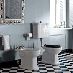 Bidet in Ceramica Bianca o Nera Vintage da Terra Made in Italy - Marwa