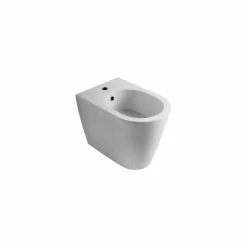 Bidet in ceramica 57x37cm design moderno Sun, made in Italy