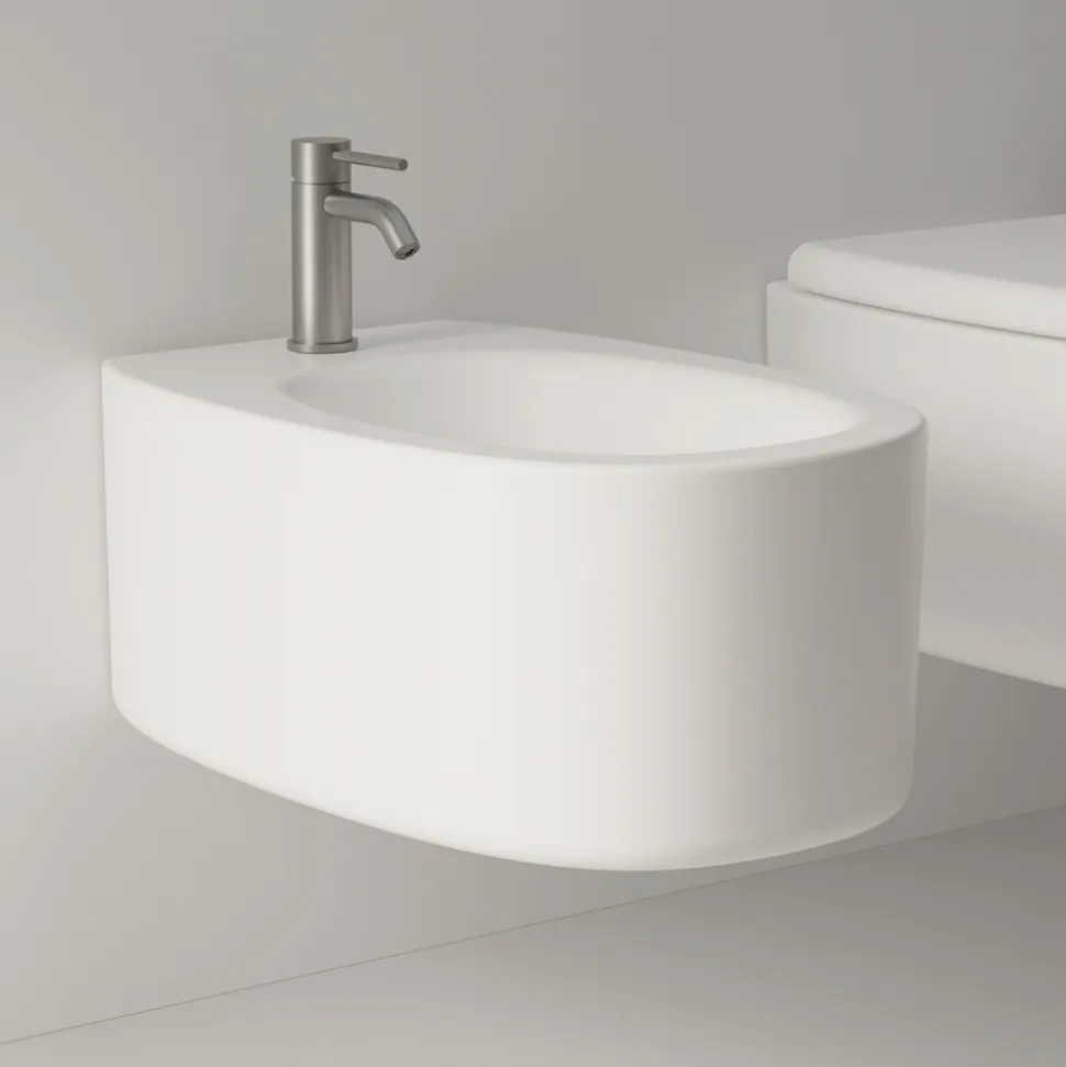 Bidet Sospeso in Ceramica di Diversi Colori Made in Italy - Ragazza