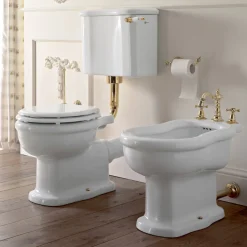 Bidet Vintage da Terra di Design in Ceramica Bianca Made in Italy – Paulina