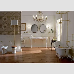 Bidet Vintage da Terra di Design in Ceramica Bianca Made in Italy – Paulina