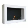 Biocamino da parete design moderno modello Blake