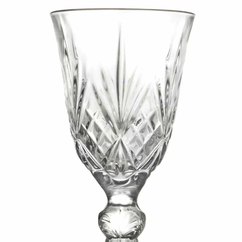 Calice per Liquore di Design Vintage in Cristallo Ecologico 12 Pezzi - Cantabile