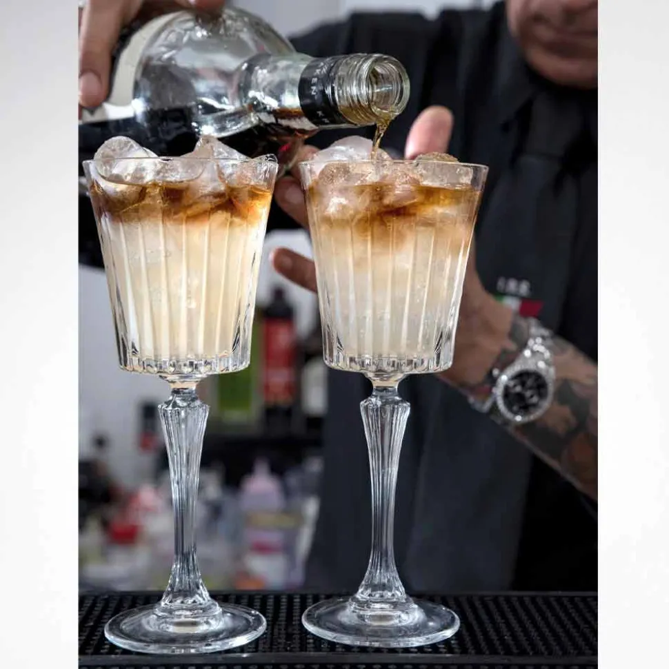 Calici da Vino e Cocktail di Lusso Design in Cristallo Eco 12 Pezzi - Senzatempo