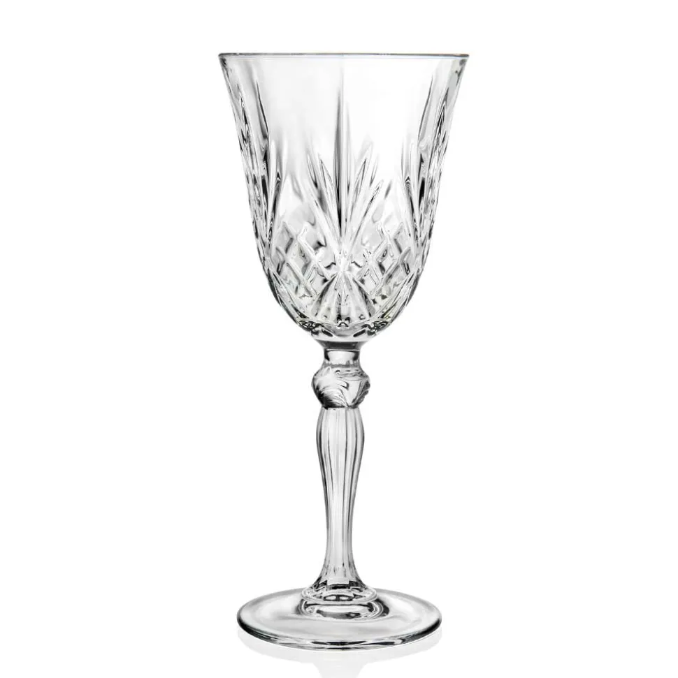 12 Calici Vino, Acqua, Cocktail in Cristallo Ecologico Stile Vintage - Cantabile