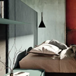 Camera da Letto a 7 Elementi Arredamento Realizzato in Italia - Rubino