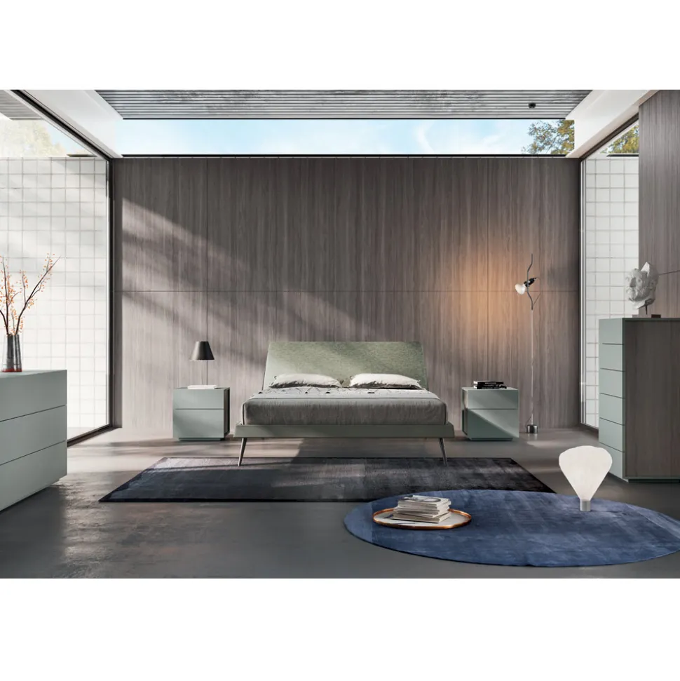 Camera da Letto a 5 Elementi Arredamento Made in Italy di Lusso - Cristina