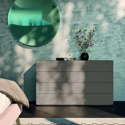 Camera da Letto a 4 Elementi Design Moderno Realizzato in Italia - Elettrica